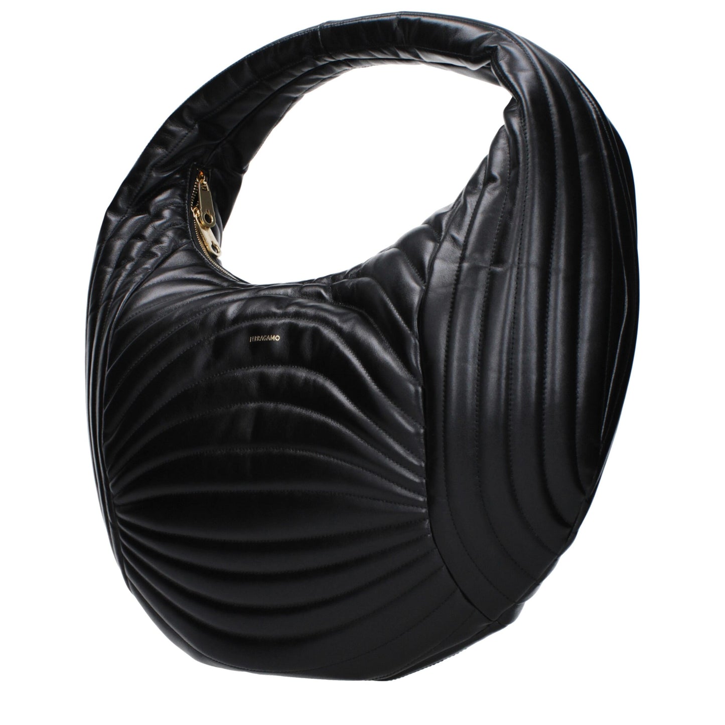 Black Leather Handbag