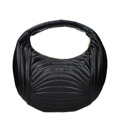 Black Leather Handbag