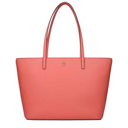 Pink Leather Shoulder Bag