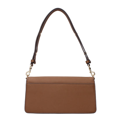 Brown Leather Shoulder Bag
