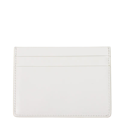 White Leather Cardholder