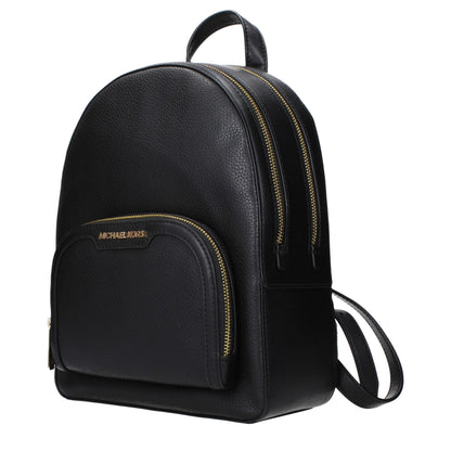 Black Leather Backpack
