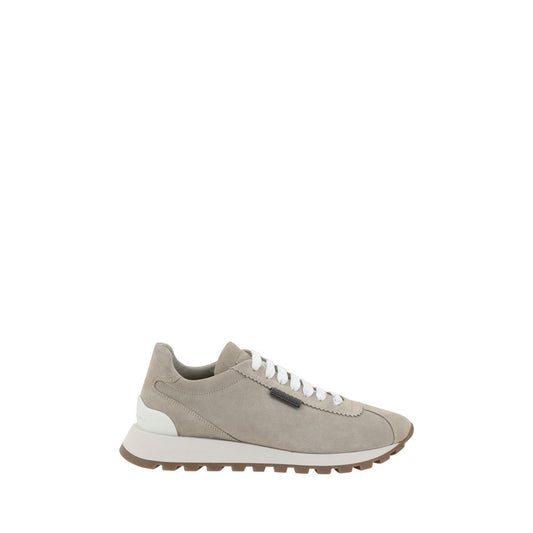 Beige Rubber Sneakers