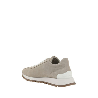 Beige Rubber Sneakers