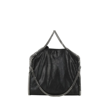 Black Polyester Shoulder Bag