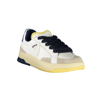 Bianco Poliuretano Men Sneaker