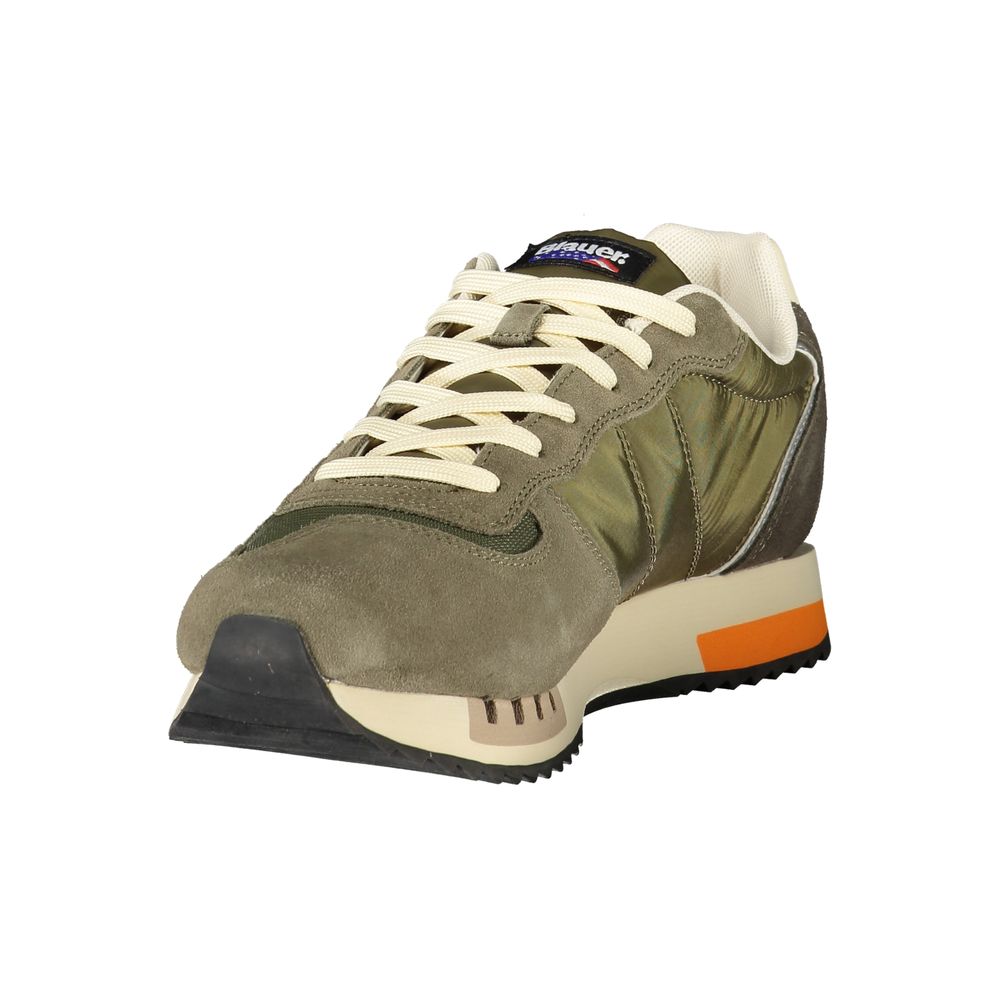 Verde Poliuretano Uomo Sneaker