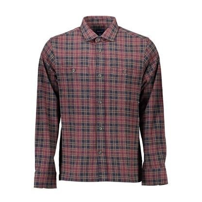 Marrone Cotton Mens Shirt