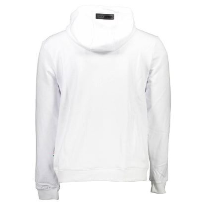 "Bianco Cotton Men Sweatshirt"