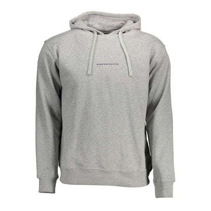 Grigio Cotton Men Sweatshirt