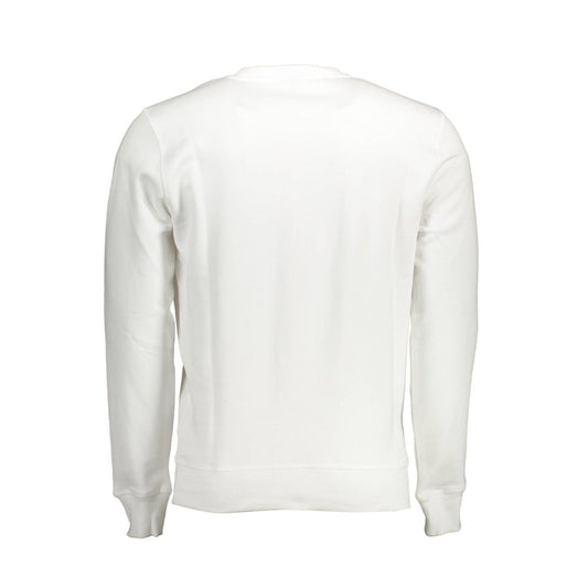 White Cotton Men's Sweatshirt