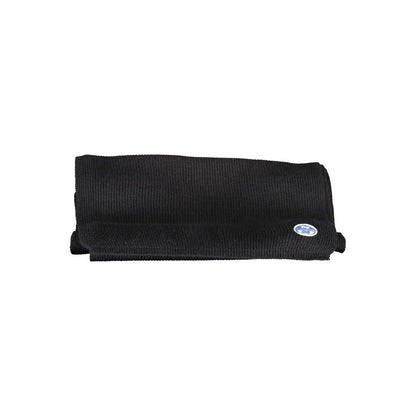 Black Cotton Men Scarf