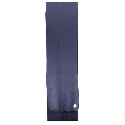 Blue Cotton Men Scarf