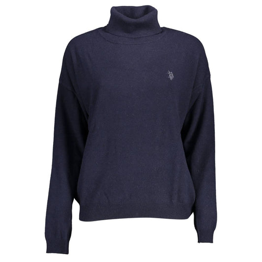 Blue Polyamide Women's Sweater