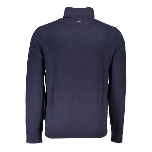 Blue Tessuto Men Sweater