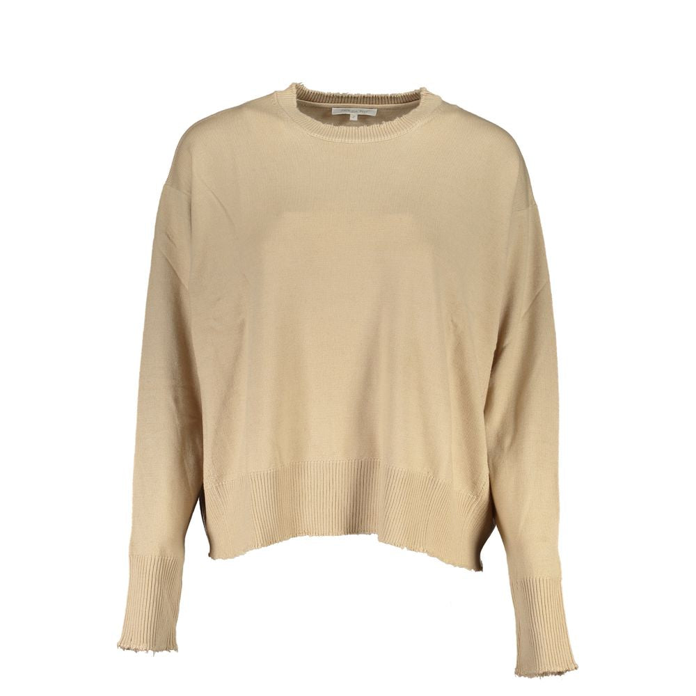 Beige Tessuto Womens Sweater