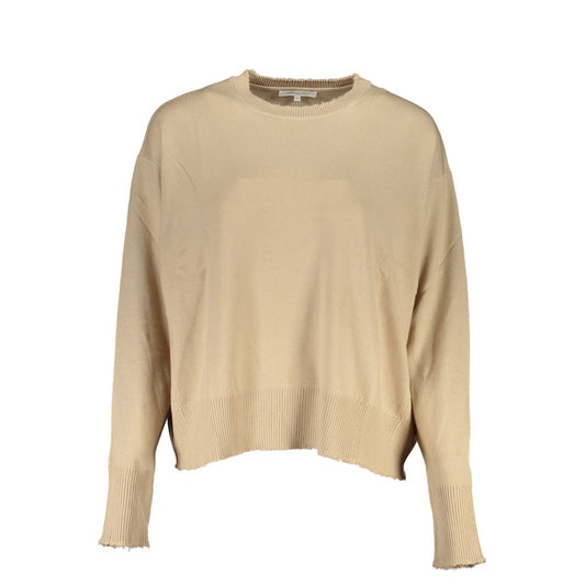 Beige Tessuto Womens Sweater