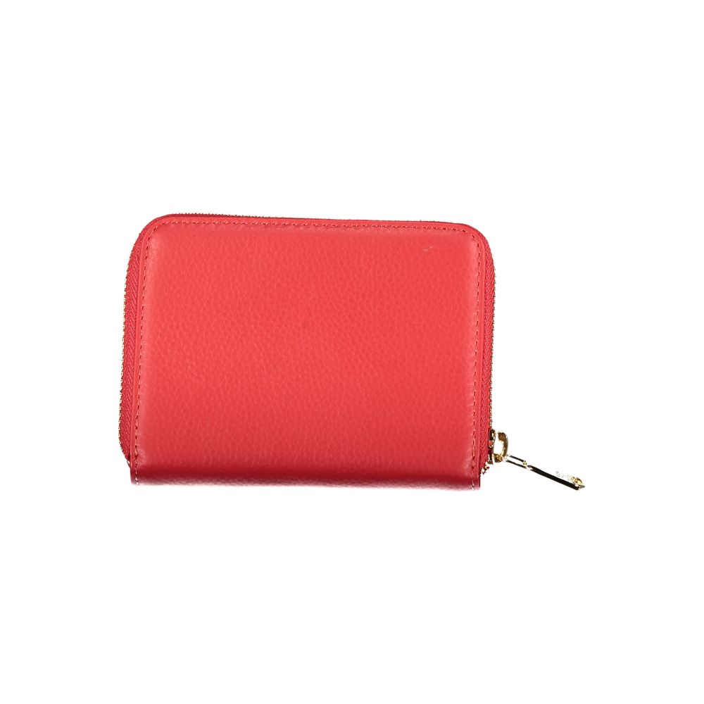 Rosso Poliuretano Woman Wallet