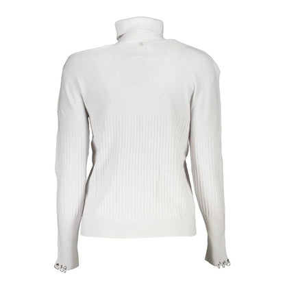 Grigio Poliammide Women Sweater Turtleneck