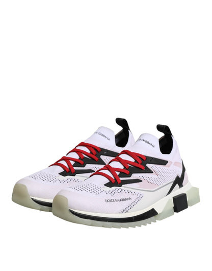 White SORRENTO Sport Stretch Sneakers Shoes