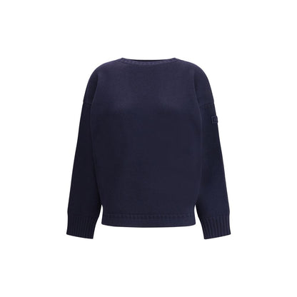 Blue Wool Sweatshirt