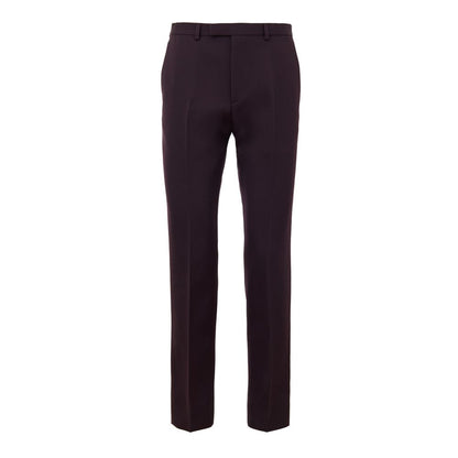 Bordeaux Wool Dress Pants