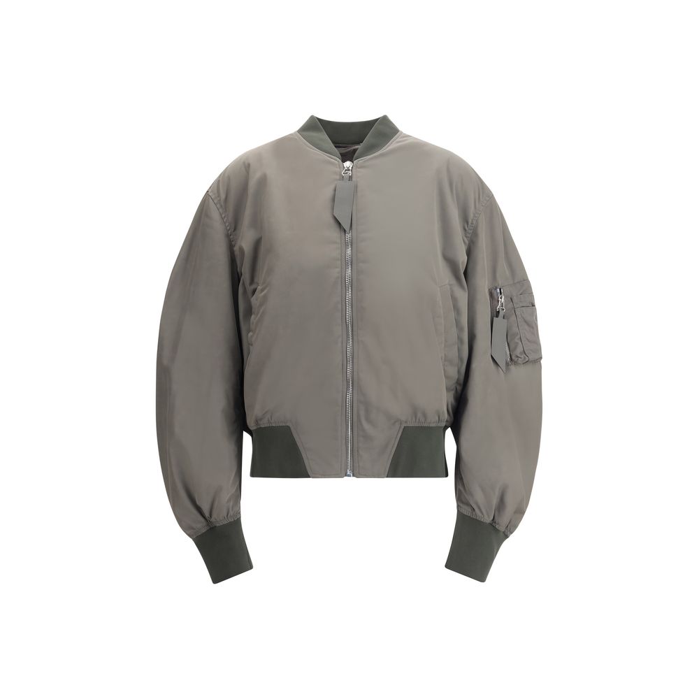 Bicolor Polyester Bomber