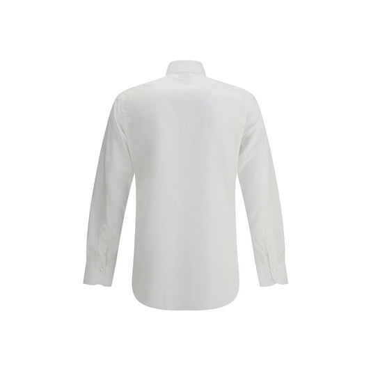 White Cotton Dress Shirt
