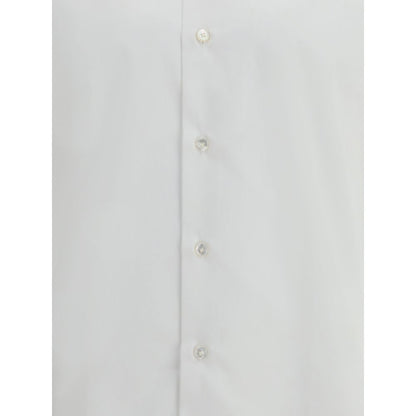 White Cotton Dress Shirt