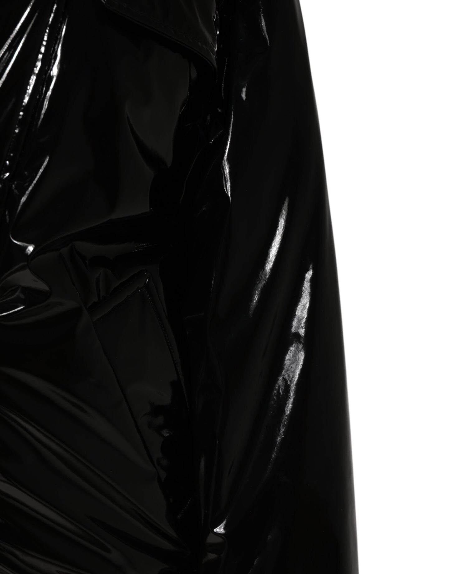 Polyester Black Quilted Puffer Coat  Jacket