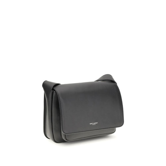 Black Calf Leather Bos Taurus Shoulder Bag
