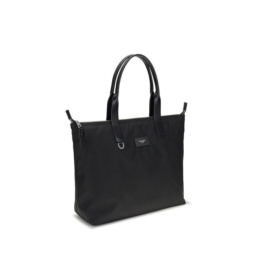 Black Leather Shoulder Bag