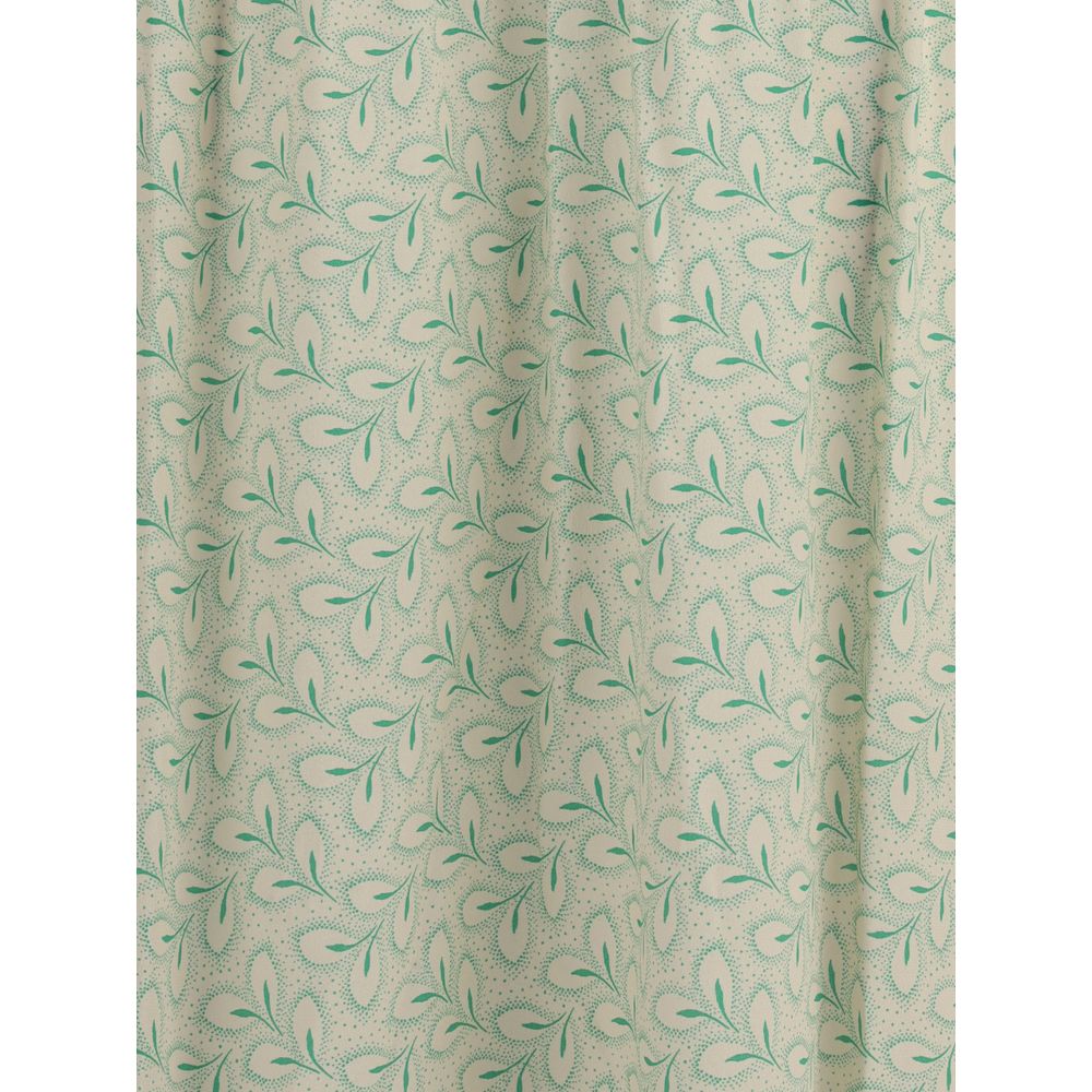 Bicolor Silk Long Dress