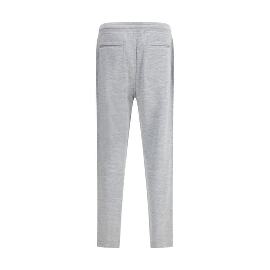 Gray Cashmere Casual Pants