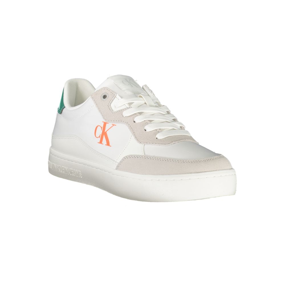 Bianco Polyurethane Men Sneaker