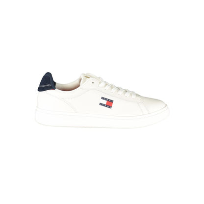 Bianco Poliuretano Men Sneaker