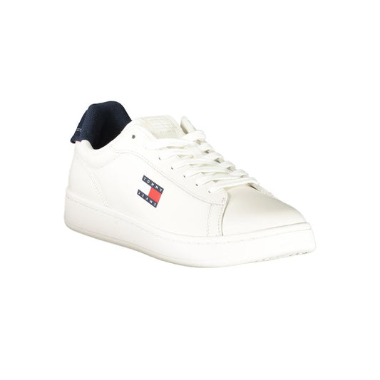 Bianco Poliuretano Men Sneaker
