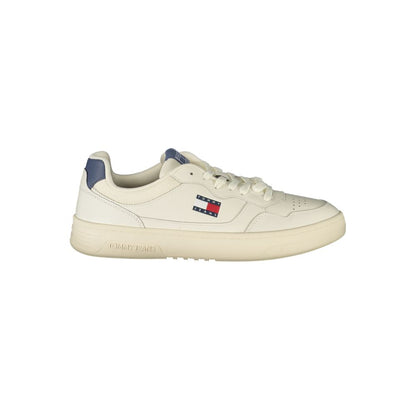 Bianco Polyurethane Men Sneaker