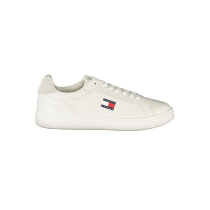 Bianco Polyurethane Men Sneaker