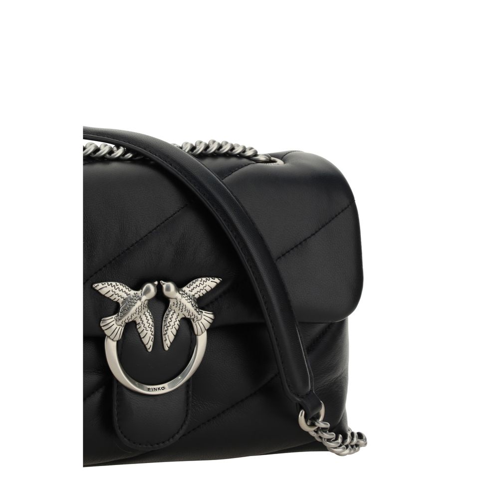 Black Calf Leather Bos Taurus Shoulder Bag