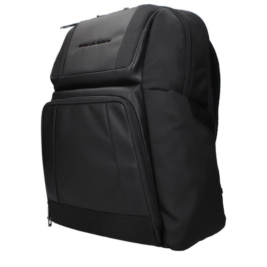 Black Nylon Backpack