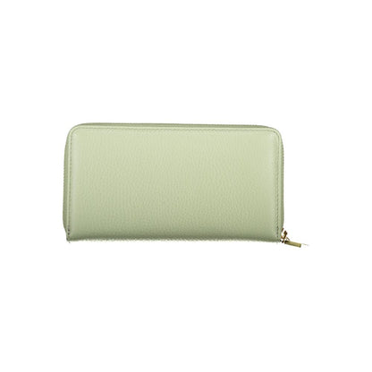 Green Leather Women Wallet
