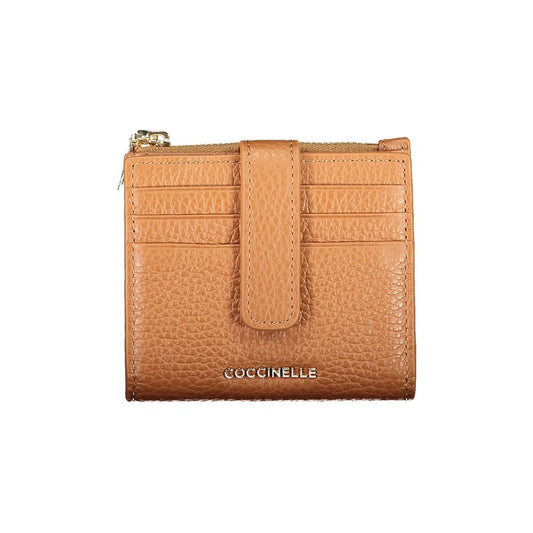 Brown Leather Women Wallet