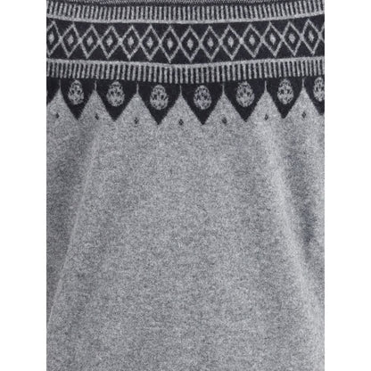 Gray Wool Sweatshirt