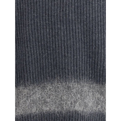 Gray Wool Sweatshirt