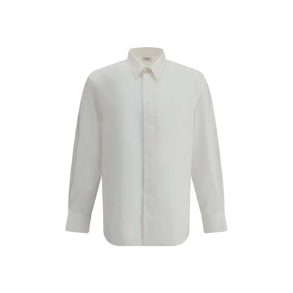 White Cotton Dress Shirt