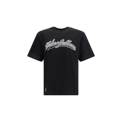 Black Cotton T-Shirt