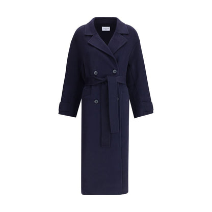 Blue Wool Coat