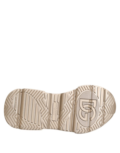 Gold Leather Daymaster Women Sneaker Shoes