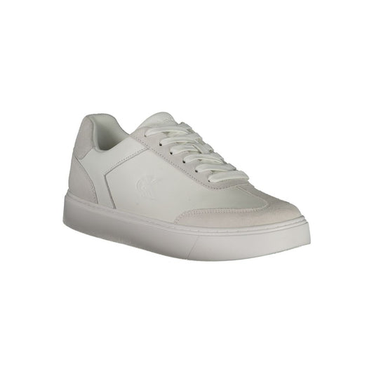 White Leather Men Sneaker